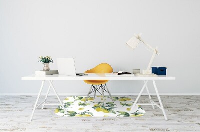Kėdės kilimėlis Geltonosios citrinos