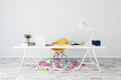 Kėdės kilimėlis Gėlės ir uogos