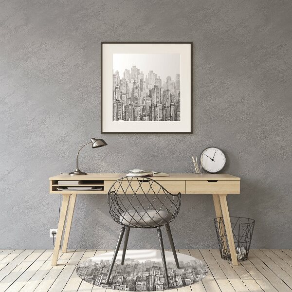 Kilimėlis po kėde Juodai baltas miestas