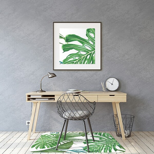 Apsauginis grindų kilimėlis Monstera