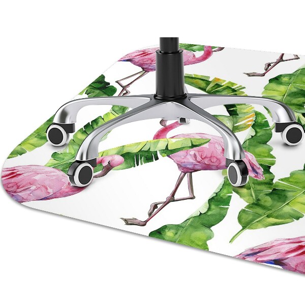 Kilimėlis po kėde Flamingas ir lapai