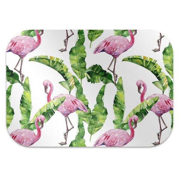 Kilimėlis po kėde Flamingas ir lapai