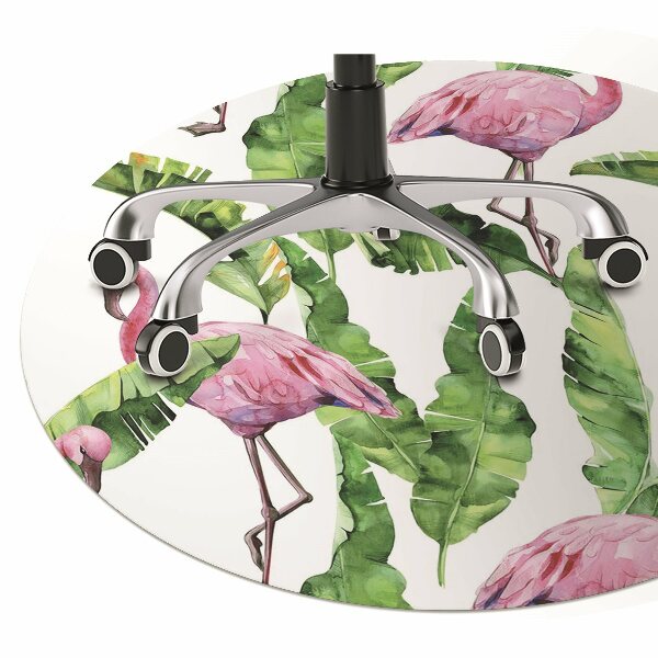 Kilimėlis po kėde Flamingas ir lapai