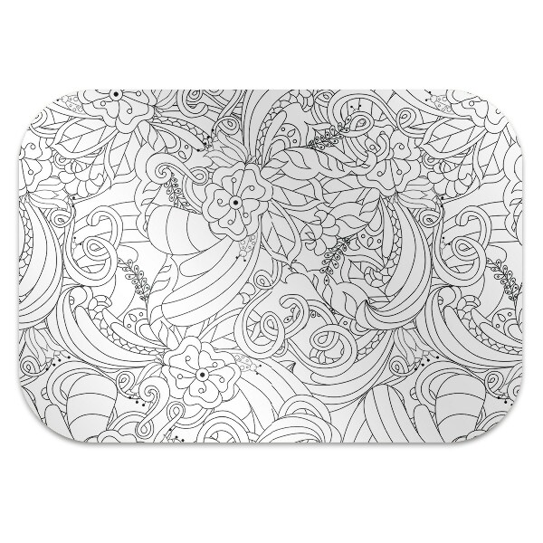 Kilimėlis po kėde Doodle modelis