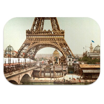 Kėdės kilimėlis Retro Eifelio bokštas