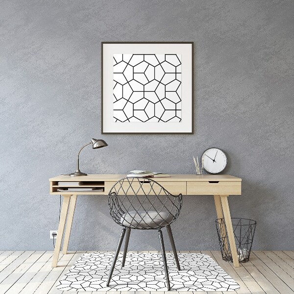 Kėdės kilimėlis Geometrinės formos