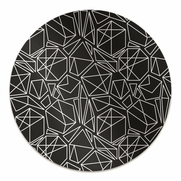 Apsauginis kilimėlis po kėde Geometrinės formos
