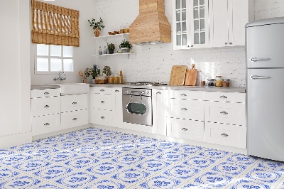 PVC lipnios plytelės Azulejos gėlė