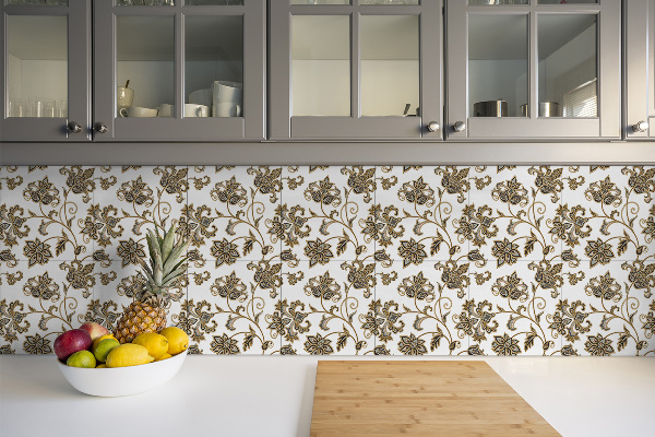 Pvc plytelės Gėlių ornamentas