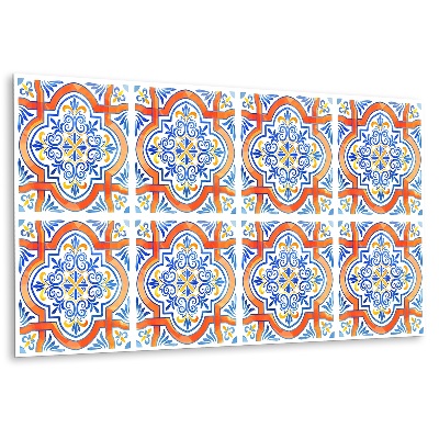 Pvc plokštė Azulejos stiliaus grafika