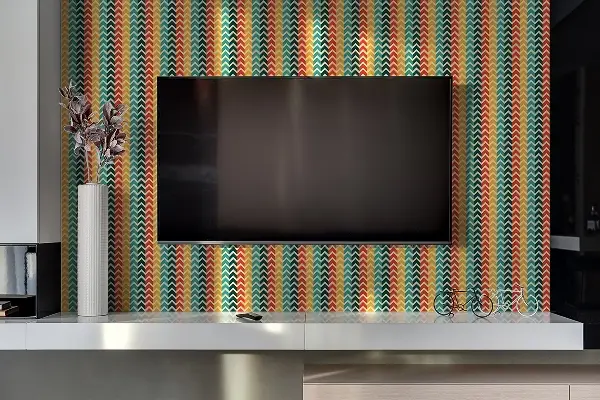 Sieninė plokštė Retro raštas