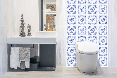 Pvc plokštė Azulejos gėlė