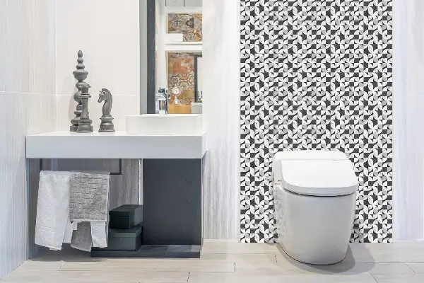 Pvc sienų plokštė Geometrinė mozaika