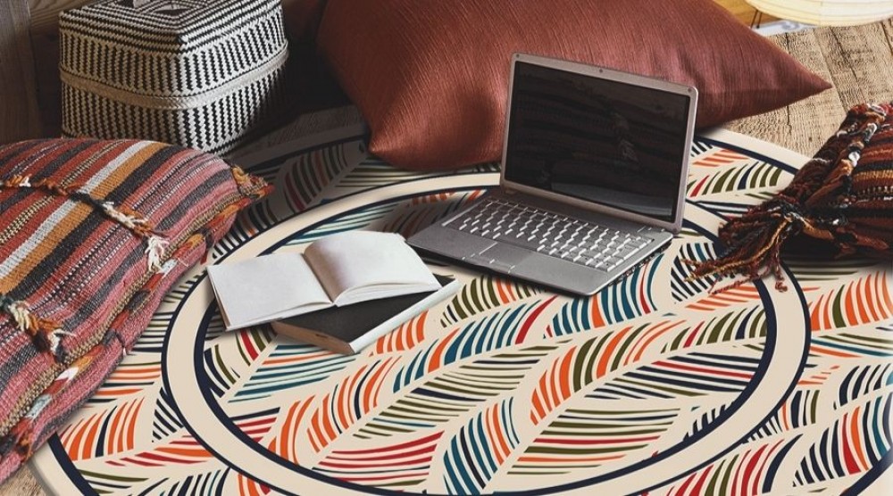 apvalūs ir ovalūs kilimai