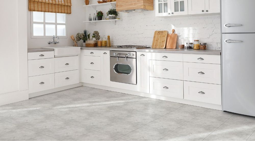 kaip virtuvės grindims?