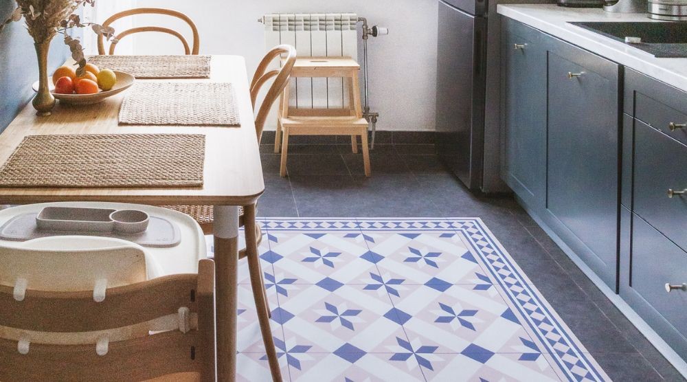 kaip virtuvės grindims?