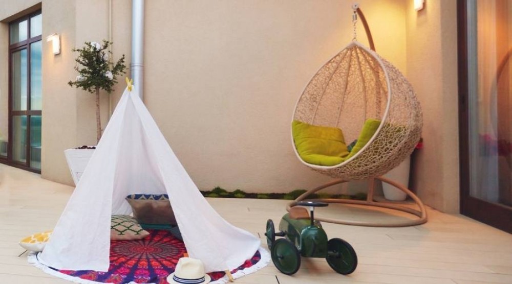 Kaip sutvarkyti balkoną vaikui?