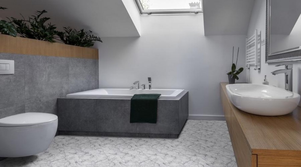 vinilo plokštės vonios kambariui